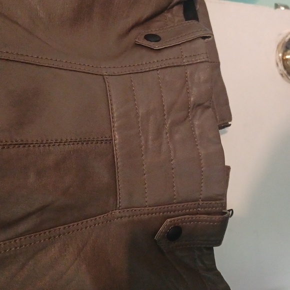 NWOT quilted Italian leather jacket - Picture 5 of 11